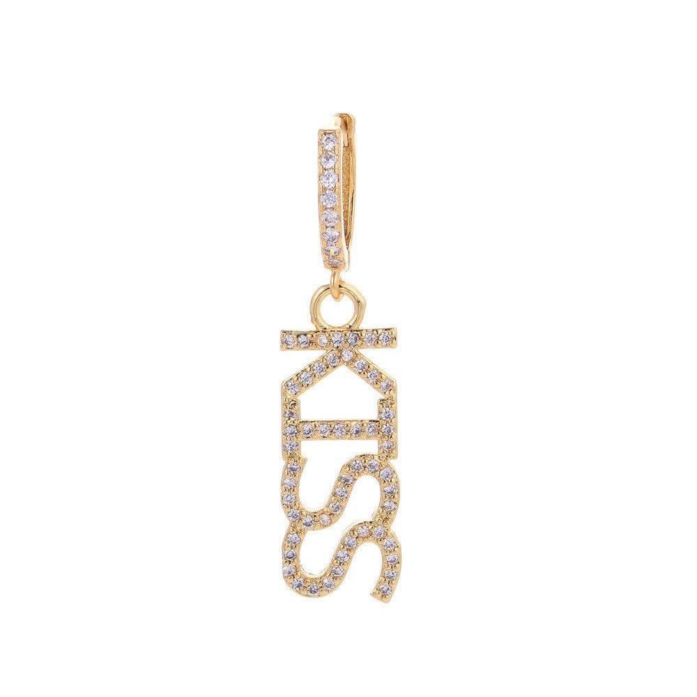 Word Earrings (Multi-Choice)