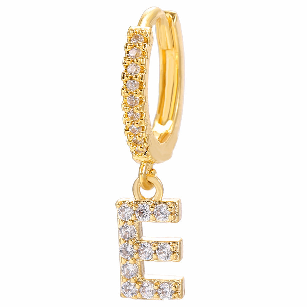 Letter Earrings