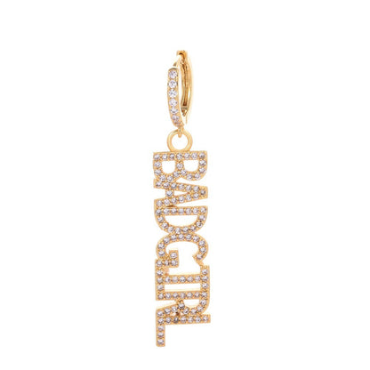 Word Earrings (Multi-Choice)