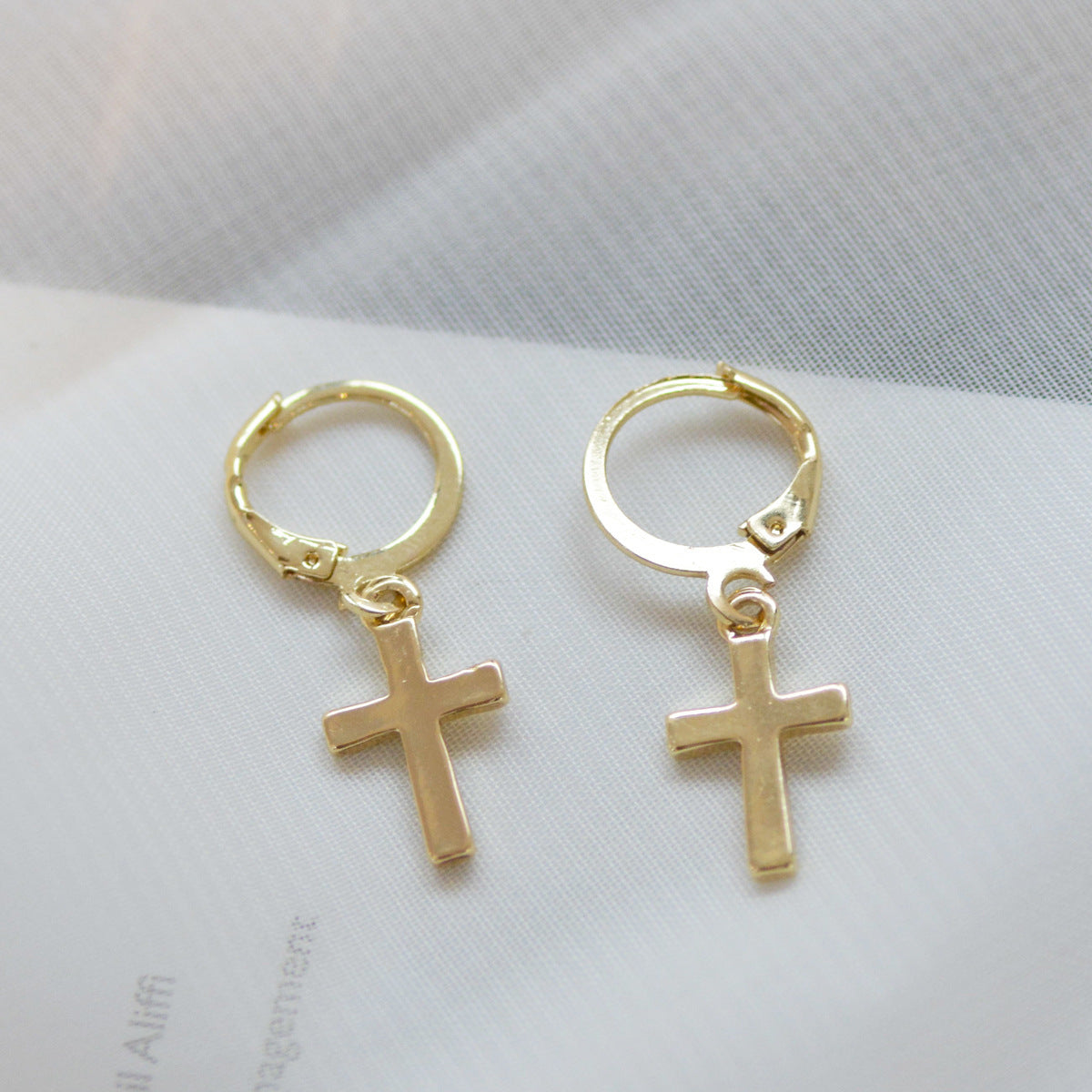 Cross Earrings