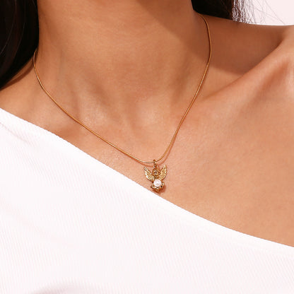 Angel Necklace & Earrings