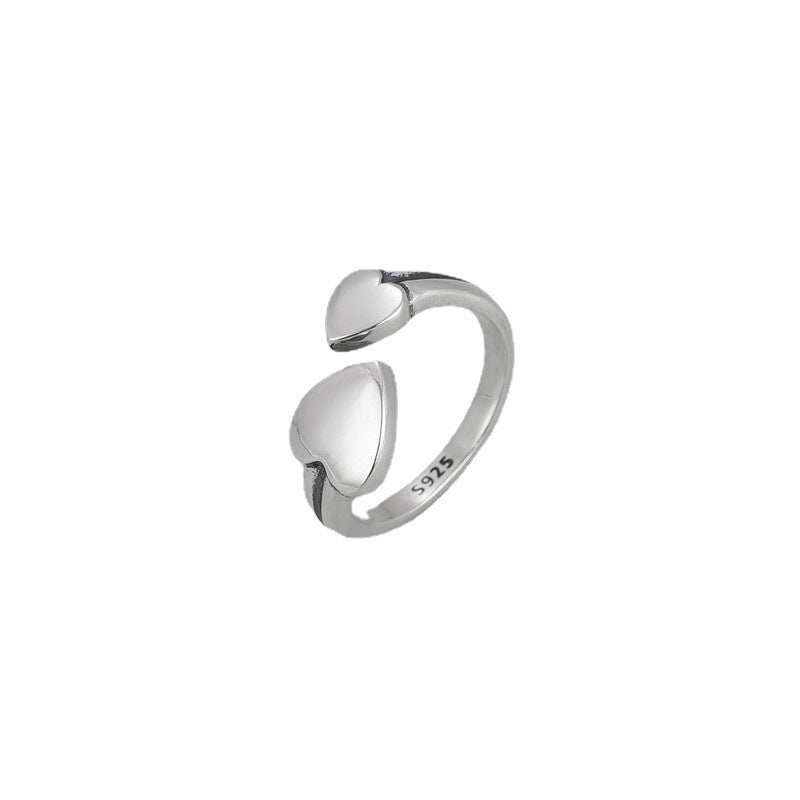 Double Heart Vintage Ring