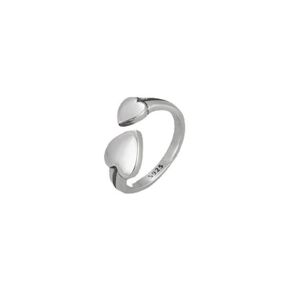 Double Heart Vintage Ring