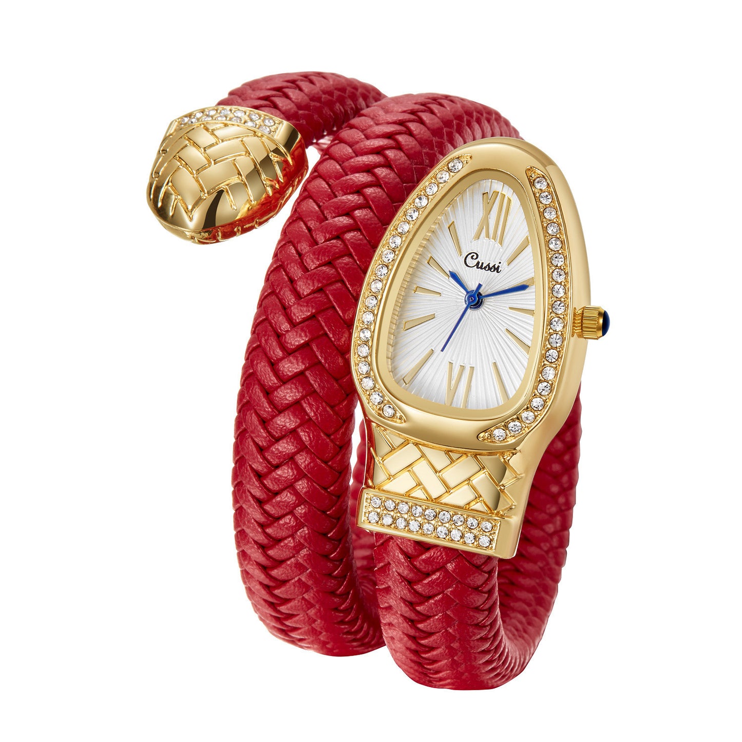 Leather Snake Watch