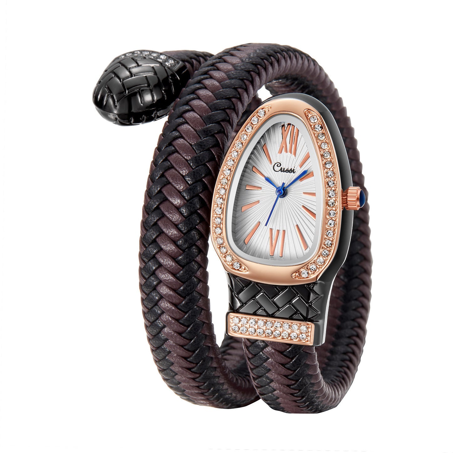 Leather Snake Watch