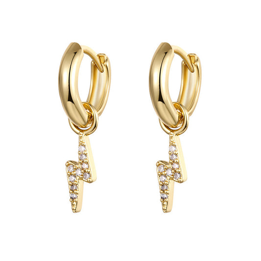 Small Strike Earrings