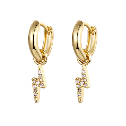 Small Strike Earrings