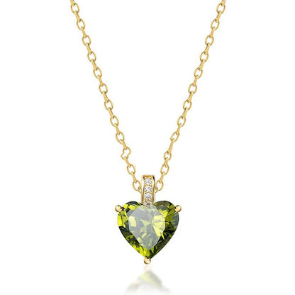 Birthstone Fashion Simple Necklace