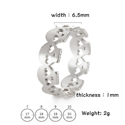 Skull Head  Ring