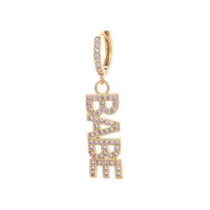 Word Earrings (Multi-Choice)