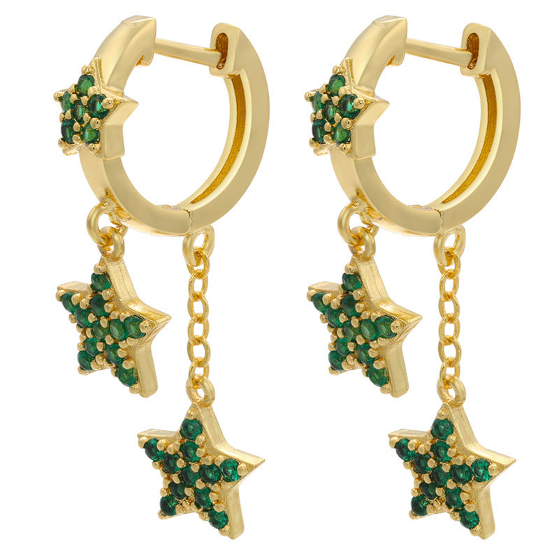 Set Star Earrings