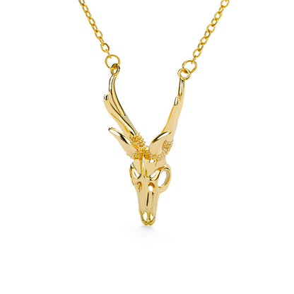 Skeleton Pendant Necklace
