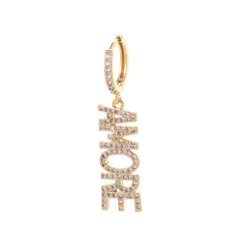Word Earrings (Multi-Choice)
