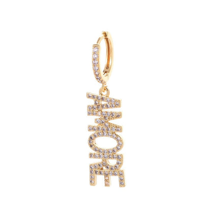 Word Earrings (Multi-Choice)