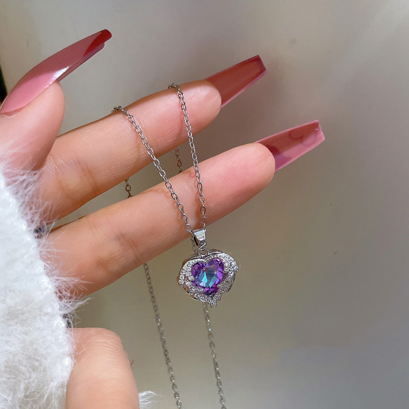 Ocean Heart Necklace