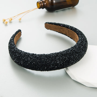Full Diamond Pearl Headband