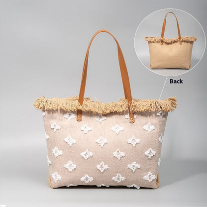Double-layer Fabric Handbag Tassel