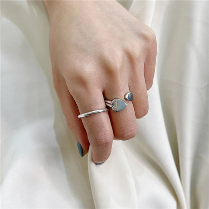 Double Heart Vintage Ring
