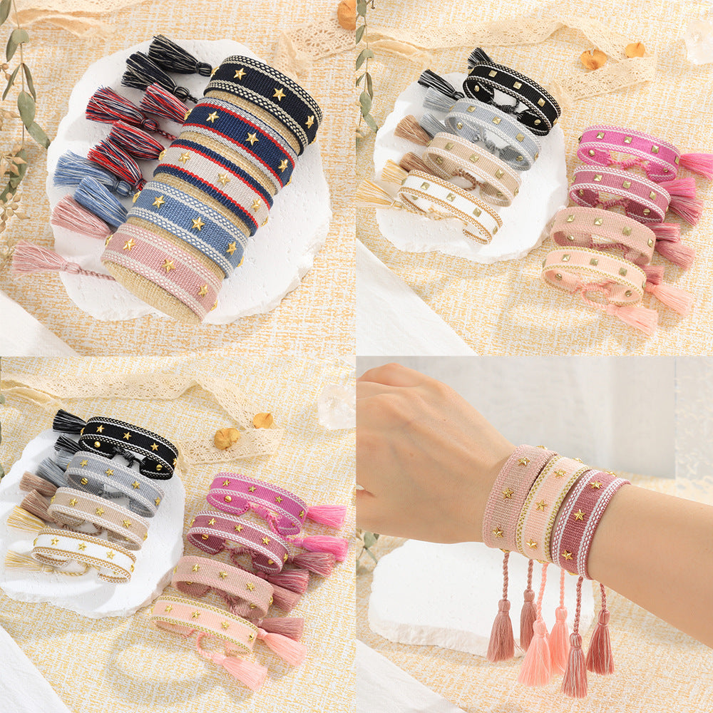 Spike & Star Bracelet